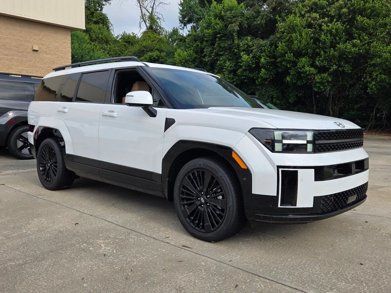 White 2026 Hyundai Santa Fe Hybrid Calligraphy for sale in Warner Robins, GA