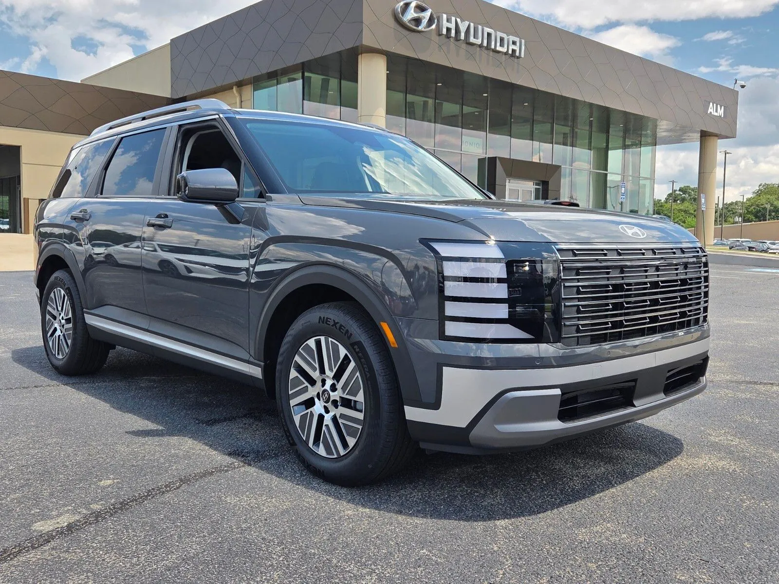 Gray 2026 Hyundai Palisade Hybrid Blue SEL for sale in Warner Robins, GA