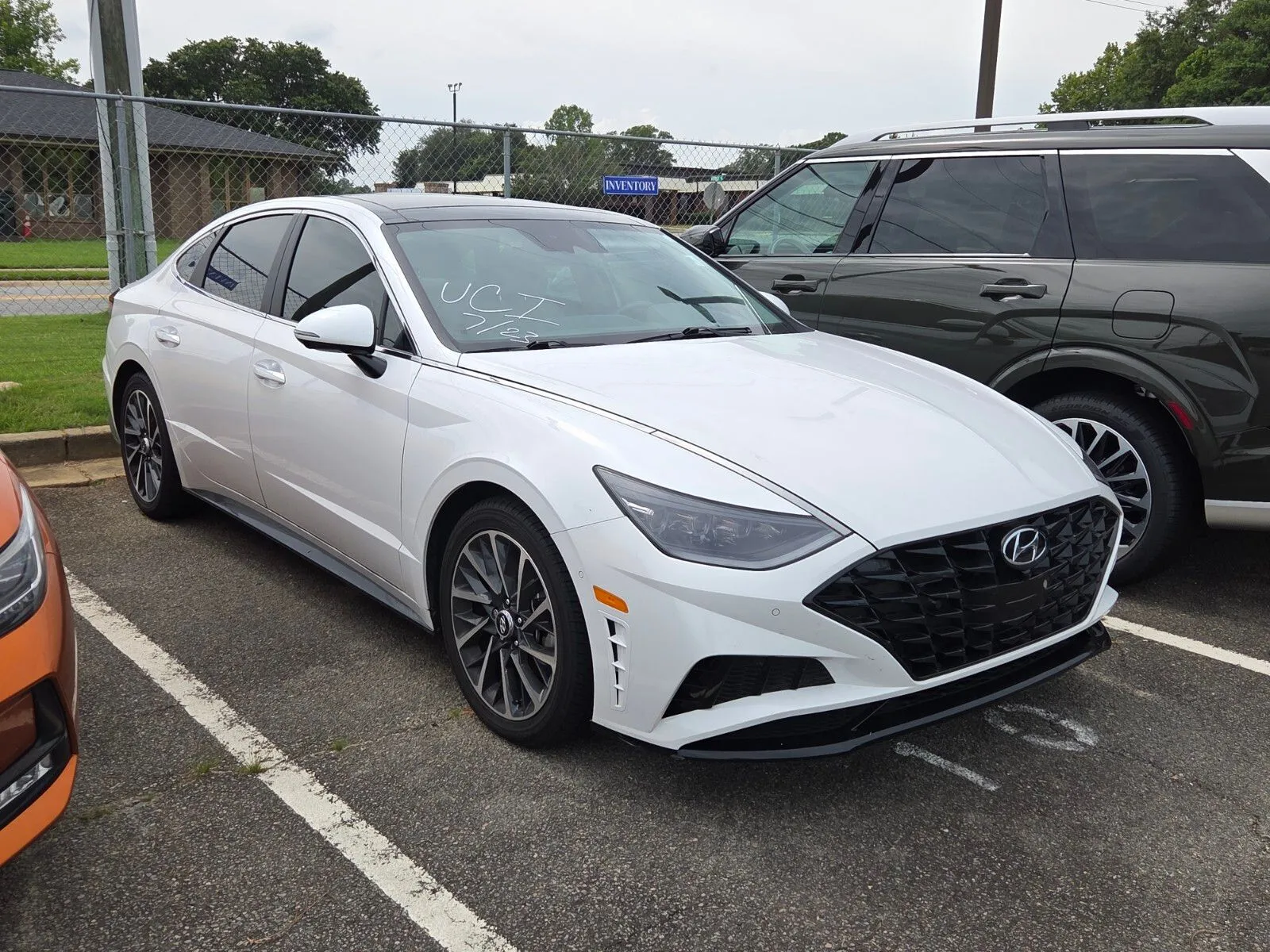White 2023 Hyundai Sonata Limited for sale in Warner Robins, GA