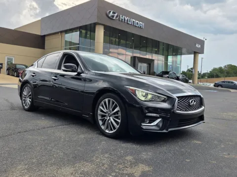 Black 2024 INFINITI Q50 LUXE for sale in Warner Robins, GA