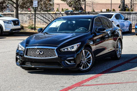 Black 2024 INFINITI Q50 LUXE for sale in Warner Robins, GA