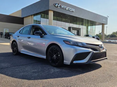 Silver 2022 Toyota Camry SE Nightshade for sale in Warner Robins, GA