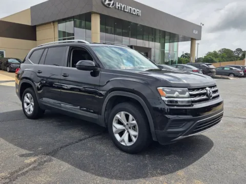 Black 2018 Volkswagen Atlas 2.0T S for sale in Warner Robins, GA