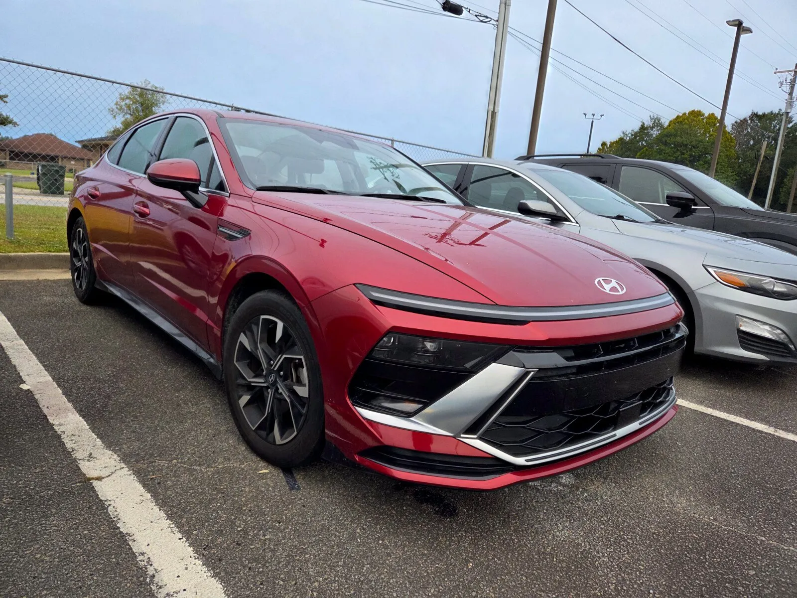 Red 2025 Hyundai Sonata SEL for sale in Warner Robins, GA