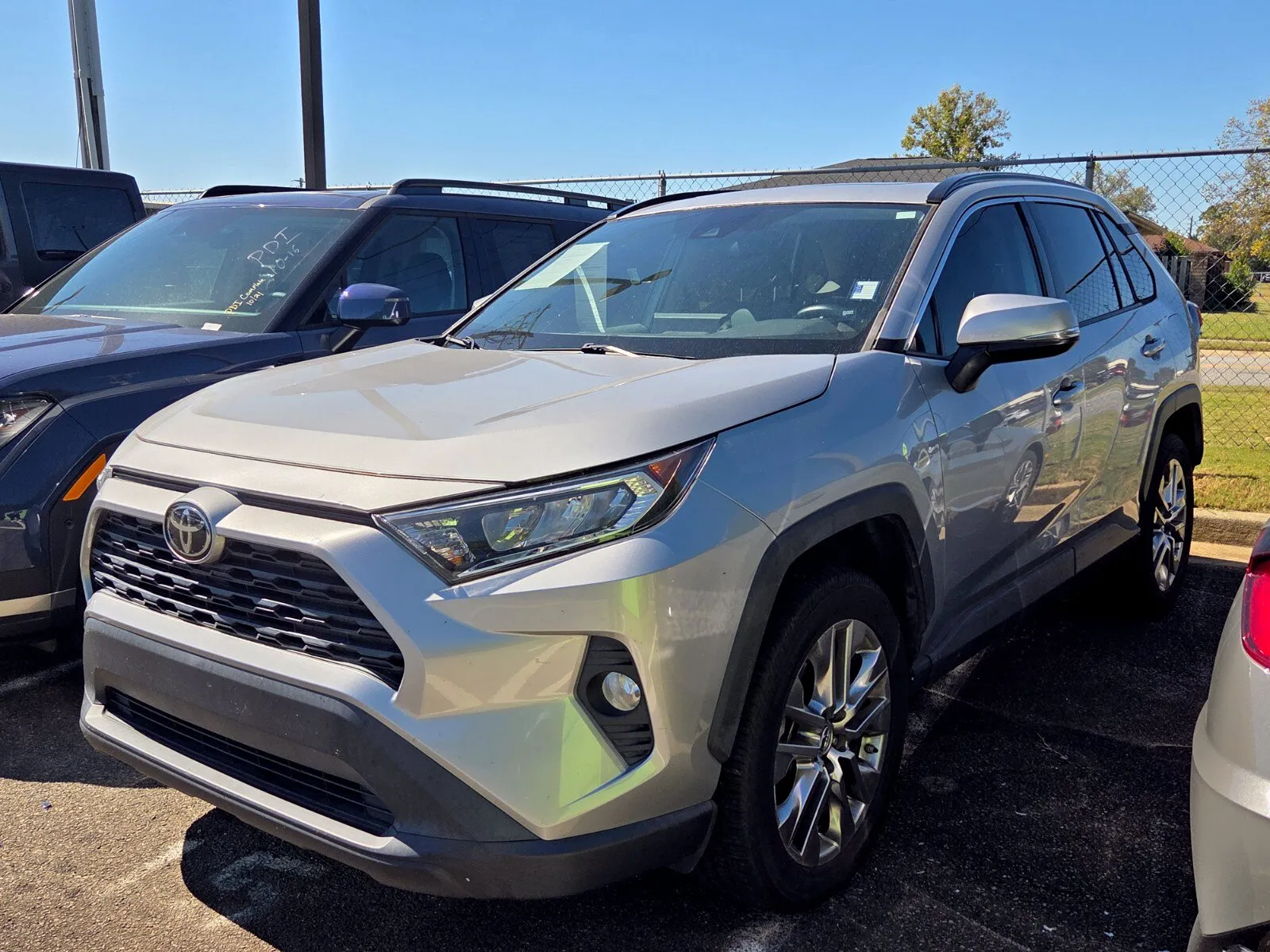Silver 2019 Toyota RAV4 XLE Premium for sale in Warner Robins, GA
