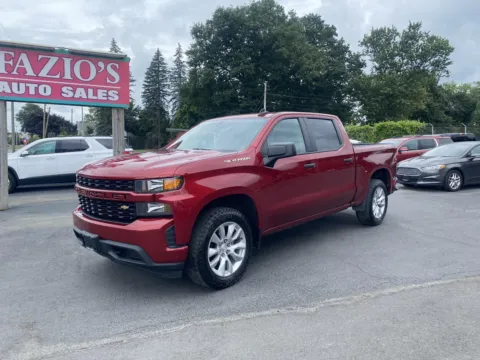 Red 2021 Chevrolet Silverado 1500 Custom for sale in Rome, NY