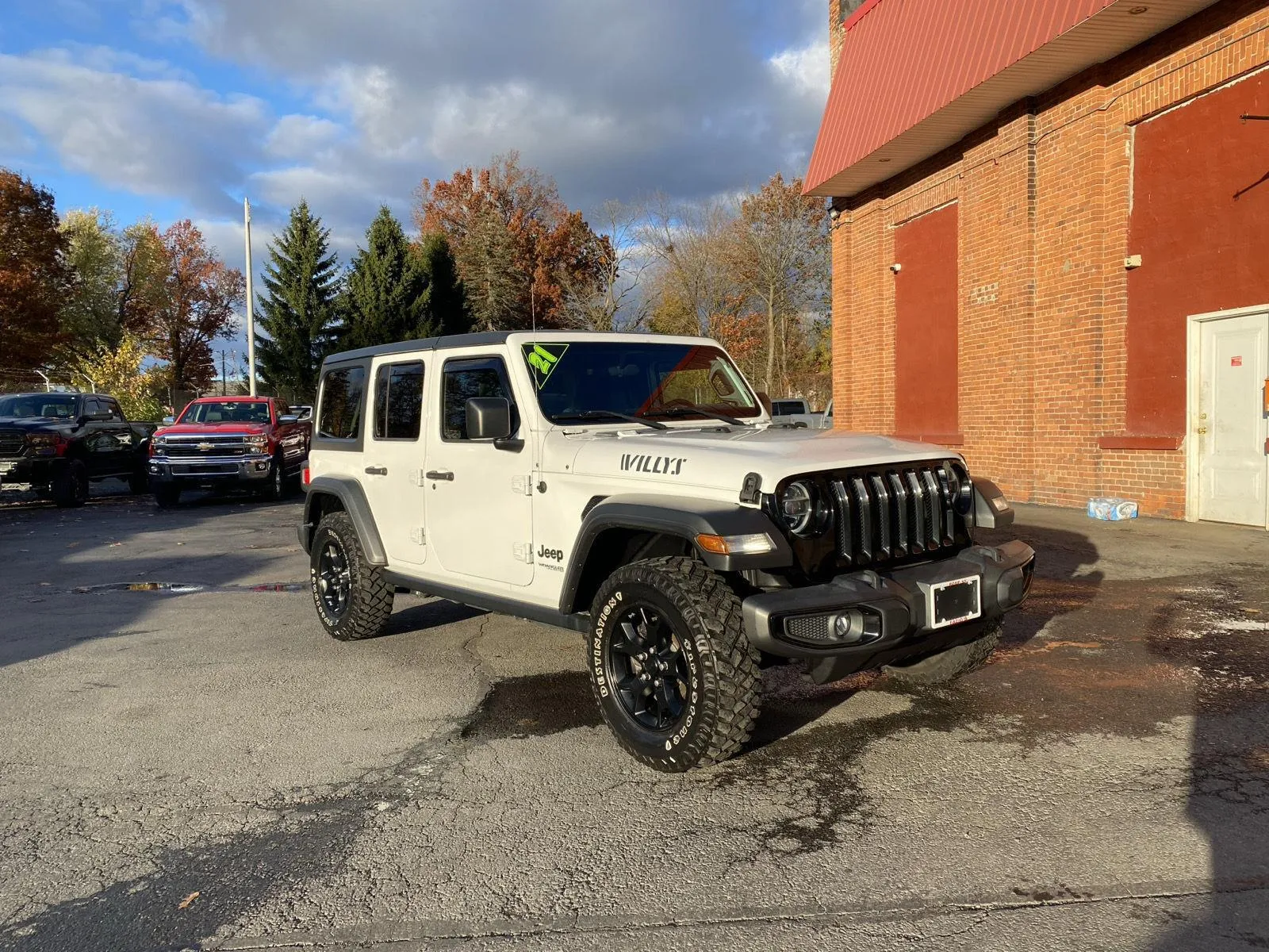 White 2021 Jeep Wrangler Unlimited Willys for sale in Rome, NY