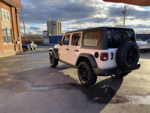 Another view of 2021 Jeep Wrangler Unlimited Willys for sale in Rome, NY at Fazio's Auto Sales