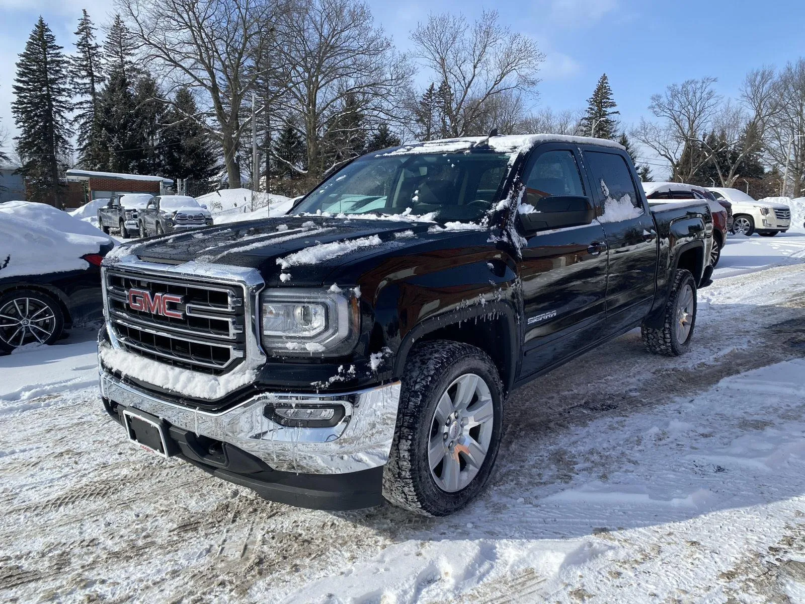 Black 2016 GMC Sierra 1500 SLE for sale in Rome, NY