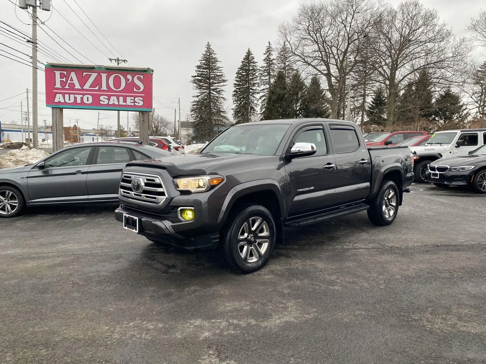 Gray 2018 Toyota Tacoma Limited for sale in Rome, NY