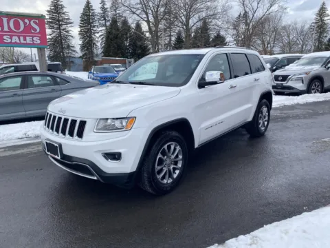 White 2015 Jeep Grand Cherokee Limited for sale in Rome, NY