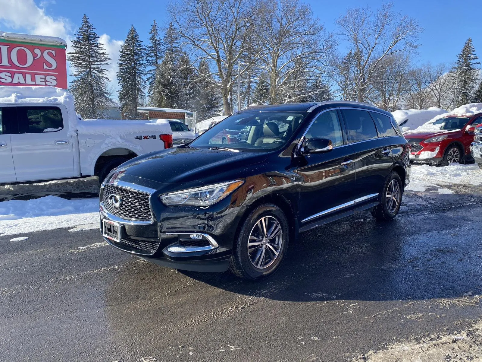 Black 2019 INFINITI QX60 LUXE for sale in Rome, NY