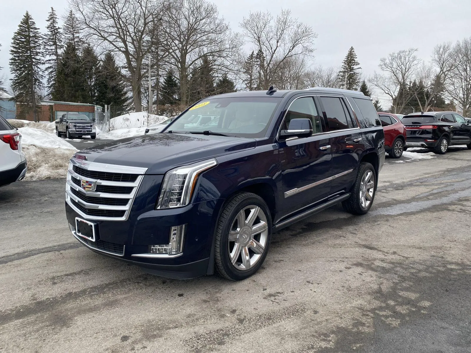 Blue 2018 Cadillac Escalade Premium Luxury for sale in Rome, NY