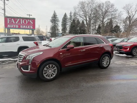 Red 2017 Cadillac XT5 Luxury AWD for sale in Rome, NY
