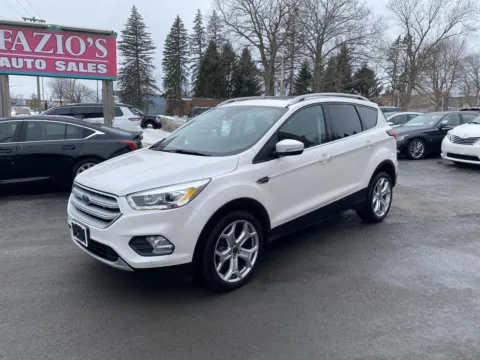 White 2019 Ford Escape Titanium for sale in Rome, NY