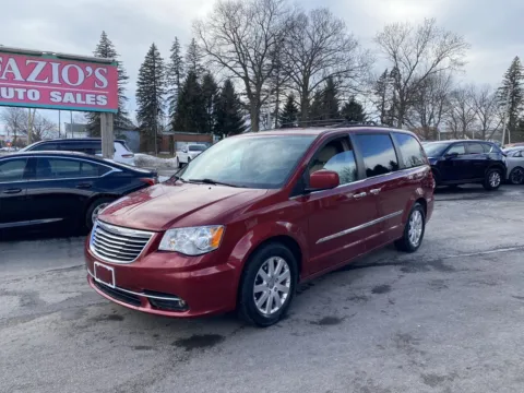 Red 2016 Chrysler Town & Country Touring for sale in Rome, NY
