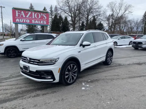 White 2020 Volkswagen Tiguan SEL Premium R-Line for sale in Rome, NY