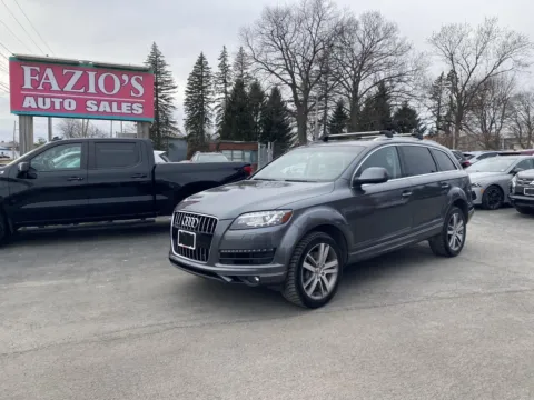 Gray 2015 Audi Q7 3.0T Premium Plus for sale in Rome, NY