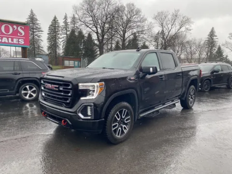 Black 2021 GMC Sierra 1500 AT4 for sale in Rome, NY