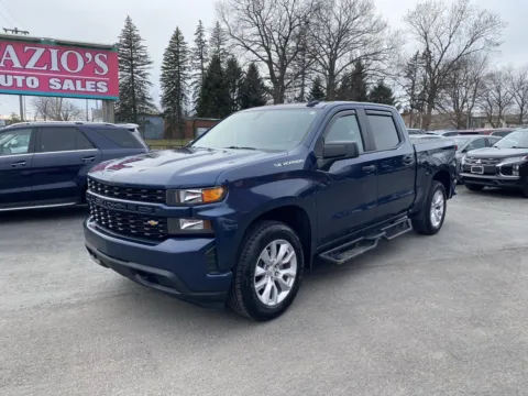 Blue 2019 Chevrolet Silverado 1500 Custom for sale in Rome, NY