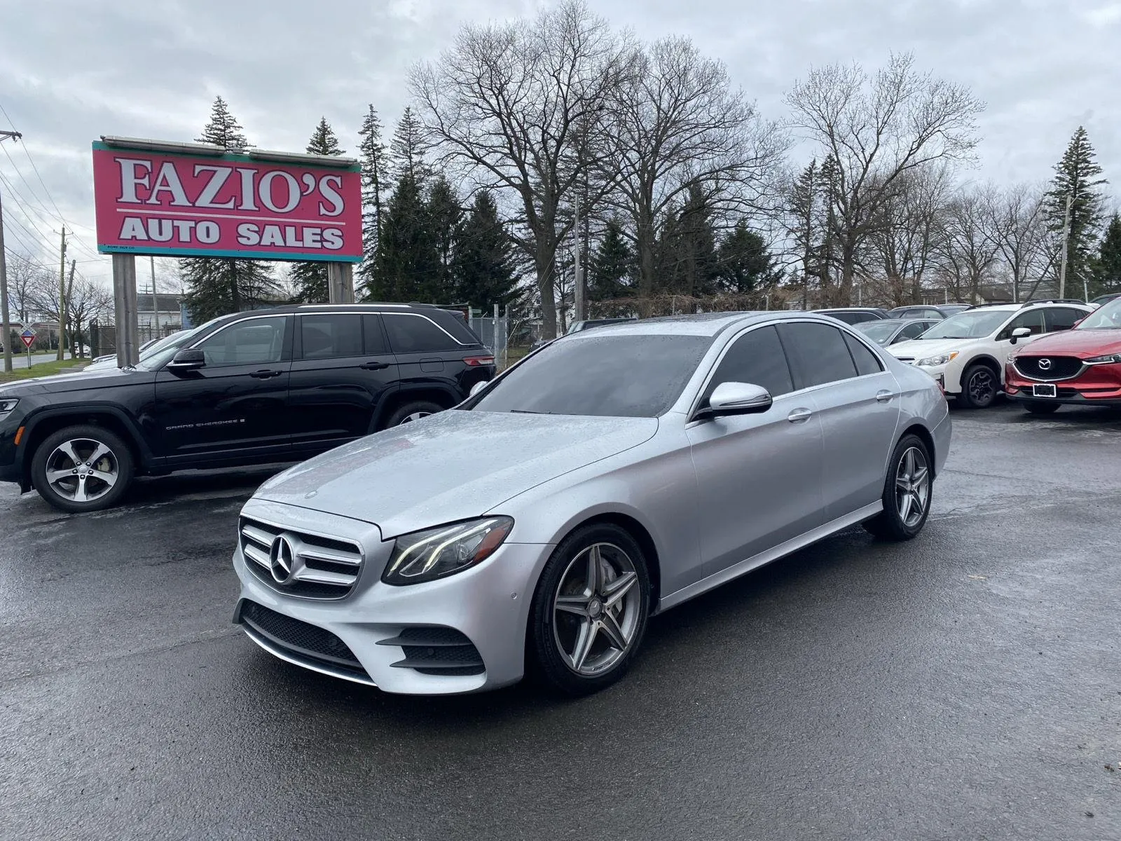 Silver 2017 Mercedes-Benz E-Class E 300 Luxury for sale in Rome, NY