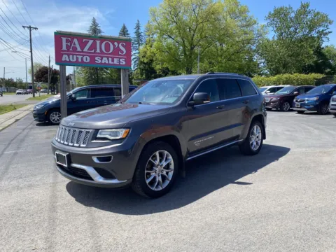 Gray 2016 Jeep Grand Cherokee Summit for sale in Rome, NY