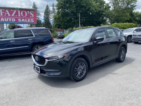 Black 2019 MAZDA CX-5 SPORT for sale in Rome, NY