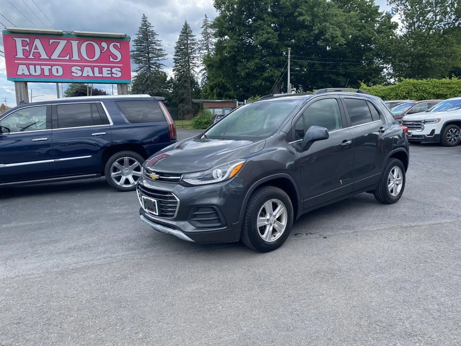 Gray 2018 Chevrolet Trax LT for sale in Rome, NY