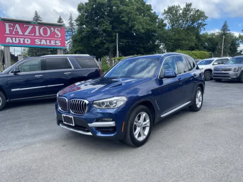 Blue 2020 BMW X3 xDrive30i for sale in Rome, NY