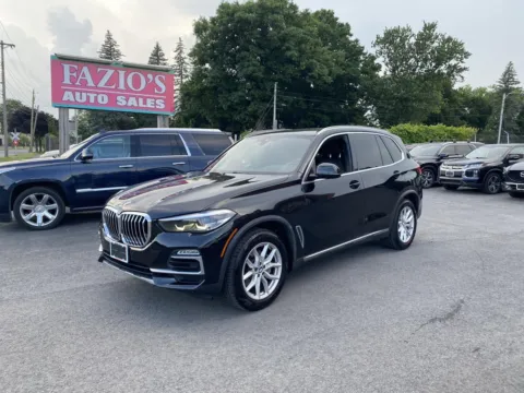Black 2019 BMW X5 xDrive40i for sale in Rome, NY
