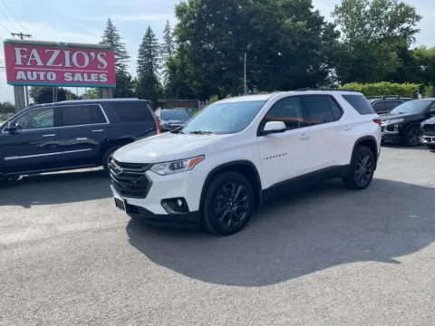 White 2021 Chevrolet Traverse RS for sale in Rome, NY