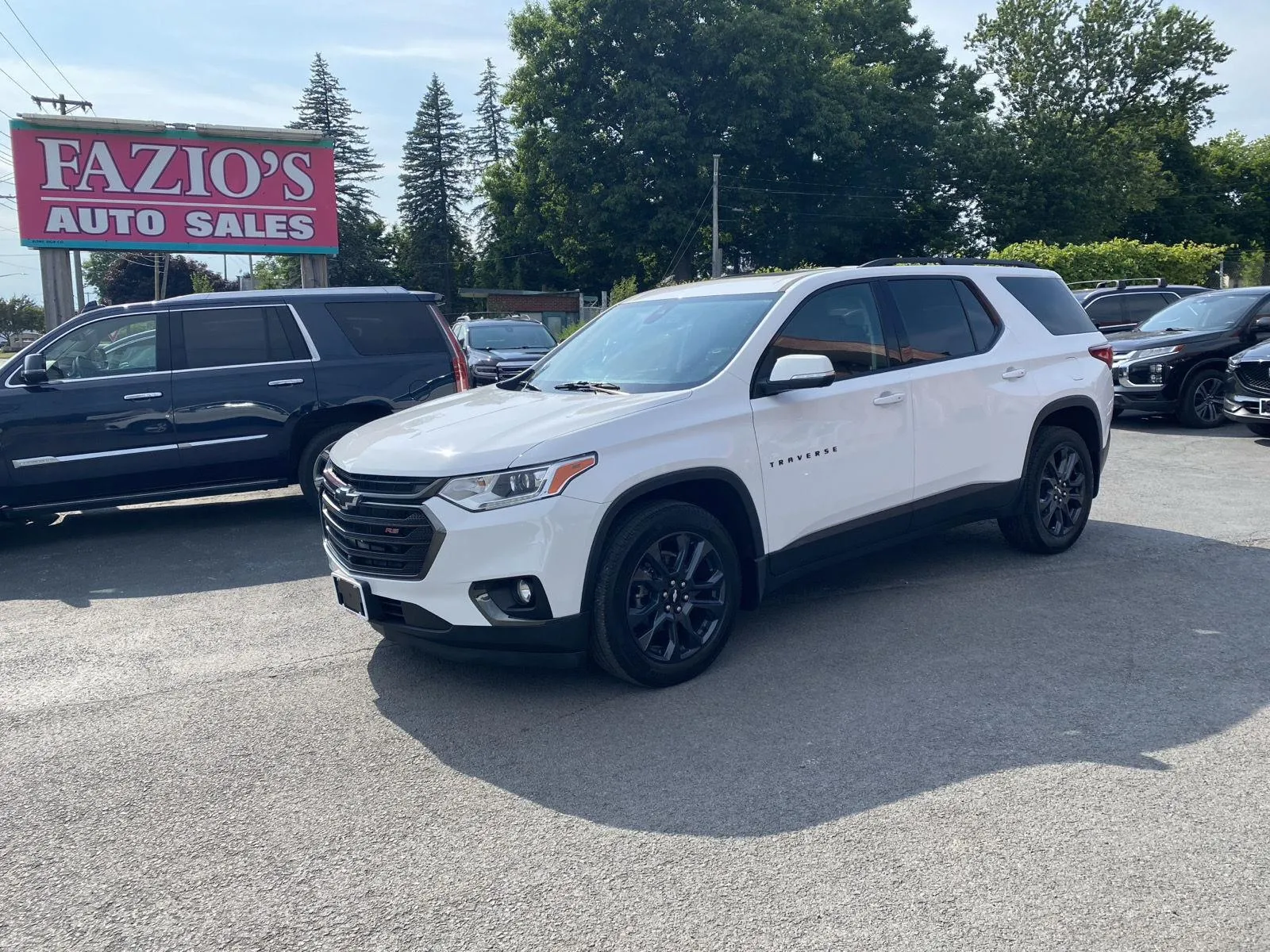 White 2021 Chevrolet Traverse RS for sale in Rome, NY