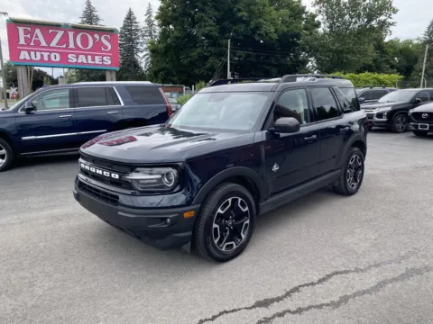 Blue 2021 Ford Bronco Sport Outer Banks for sale in Rome, NY