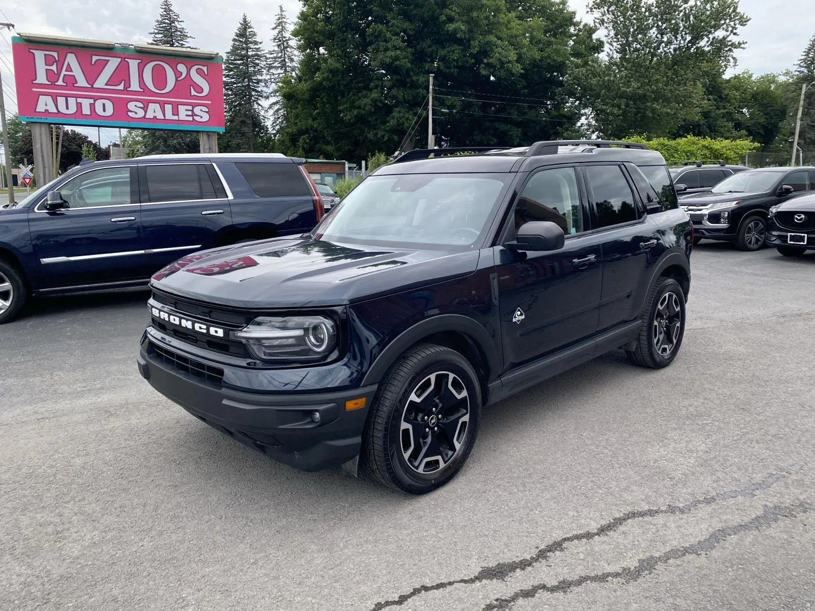 Blue 2021 Ford Bronco Sport Outer Banks for sale in Rome, NY