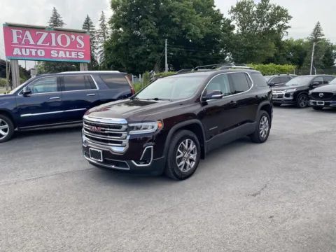 Red 2021 GMC Acadia SLT for sale in Rome, NY