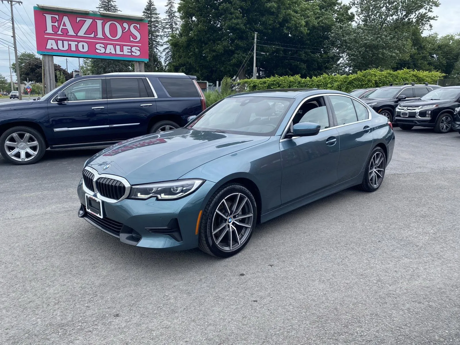 Blue 2021 BMW 3 Series 330i xDrive for sale in Rome, NY