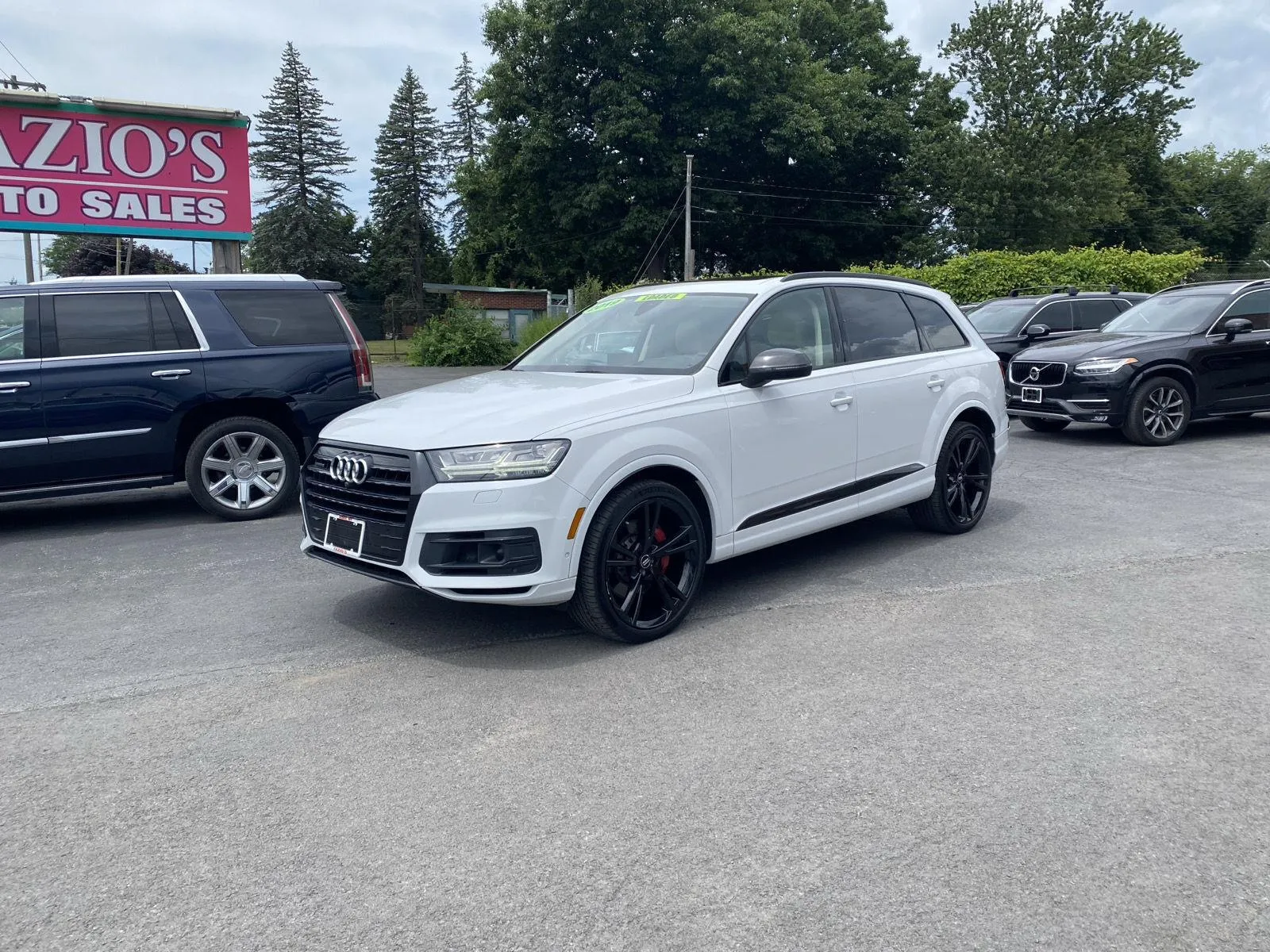 White 2019 Audi Q7 Prestige for sale in Rome, NY