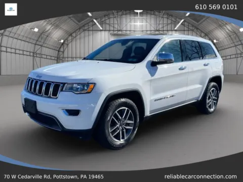 White 2021 Jeep Grand Cherokee Limited Sport Utility 4D for sale in Pottstown, PA