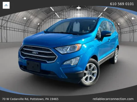 Blue 2019 Ford EcoSport SE Sport Utility 4D for sale in Pottstown, PA