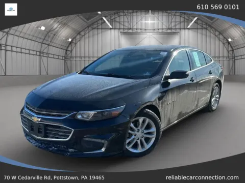 Black 2018 Chevrolet Malibu LT Sedan 4D for sale in Pottstown, PA