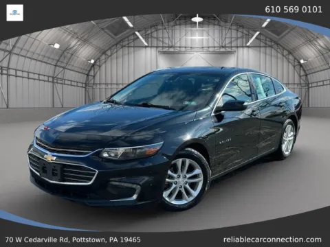 Black 2018 Chevrolet Malibu LT Sedan 4D for sale in Pottstown, PA