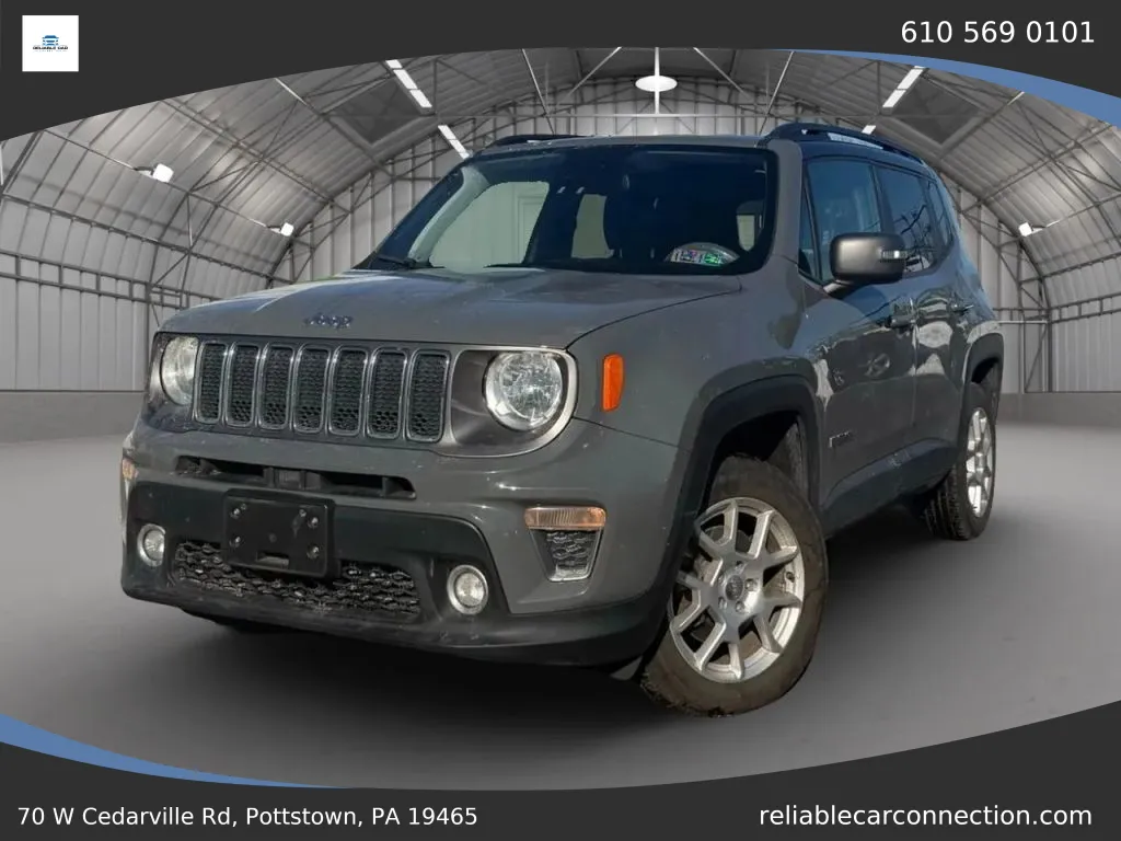 Gray 2021 Jeep Renegade Limited Sport Utility 4D for sale in Pottstown, PA