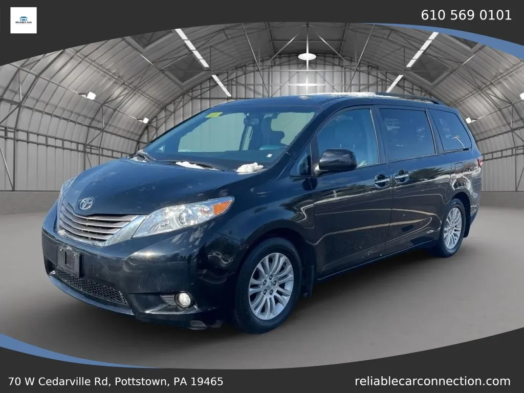 Black 2015 Toyota Sienna XLE Minivan 4D for sale in Pottstown, PA