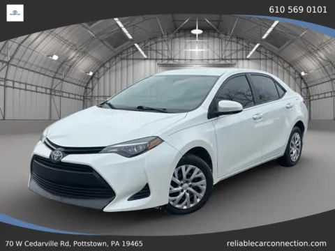 White 2017 Toyota Corolla SE Sedan 4D for sale in Pottstown, PA