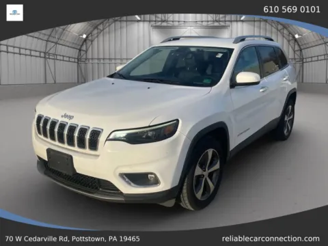 White 2019 Jeep Cherokee Limited Sport Utility 4D for sale in Pottstown, PA