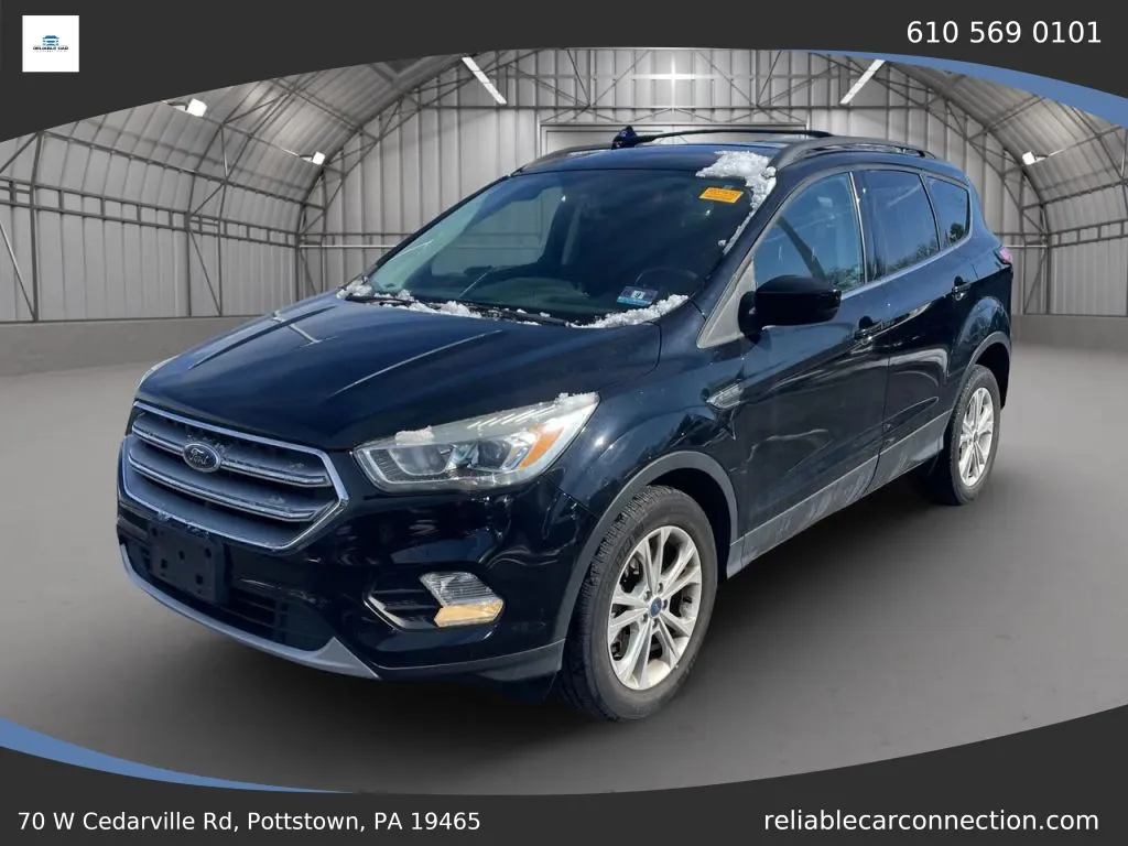 Black 2017 Ford Escape SE Sport Utility 4D for sale in Pottstown, PA