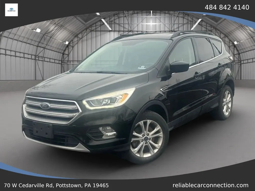 Black 2017 Ford Escape SE Sport Utility 4D for sale in Pottstown, PA