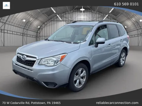 Black 2015 Subaru Forester 2.5i Premium Sport Utility 4D for sale in Pottstown, PA