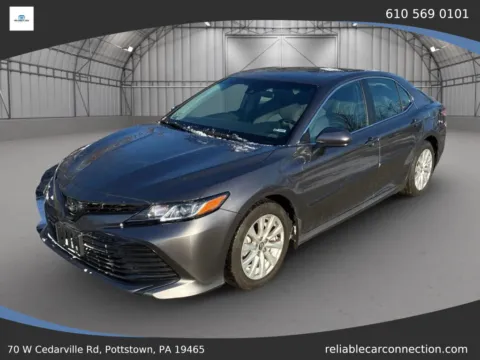 Gray 2018 Toyota Camry LE Sedan 4D for sale in Pottstown, PA