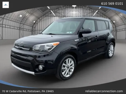 Black 2019 Kia Soul + Wagon 4D for sale in Pottstown, PA